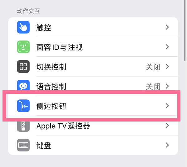 迭部苹果14维修店分享iPhone14 Plus侧键双击下载功能关闭方法 